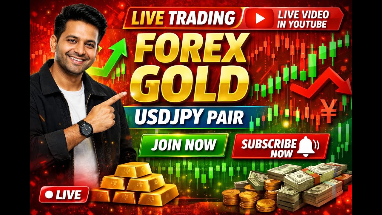 LIVE Forex Gold, USDJPY ,Trading 🔴 | Real Account | No Fake Signals | Daily Profit Strategy #viral