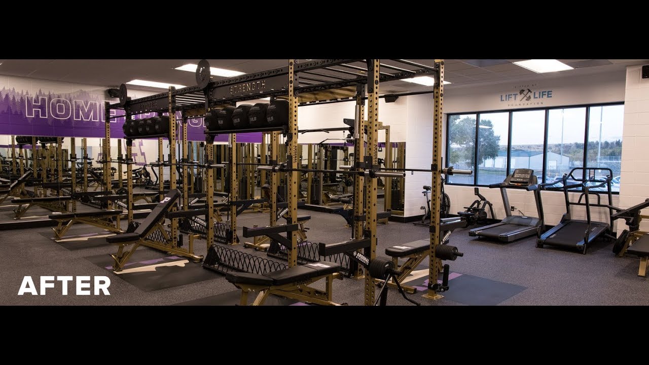 High School Weight Room Extreme Makeover | Park High School