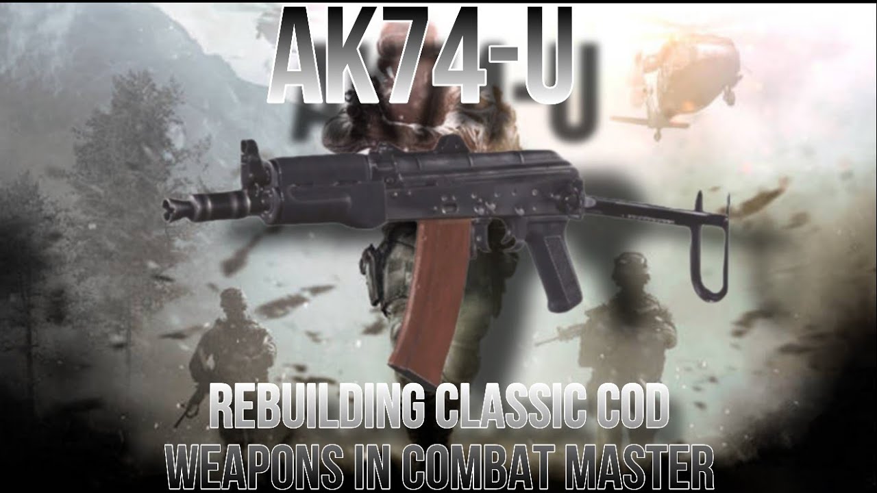 Rebuilding classic CoD weapons in Combat Master - YouTube