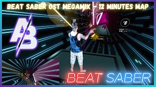 🎂 BEAT SABER OST MEGAMIX 🎂 Correct Chroma Plugin | Mixed Reality screenshot 2