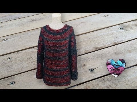lidia crochet tricot tricot pull femme
