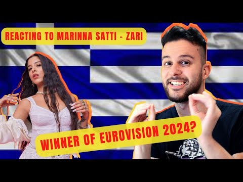 TURKISH GUY REACTS GREECE'S EUROVISION 2024 SONG / MARINA SATTI — ZARI