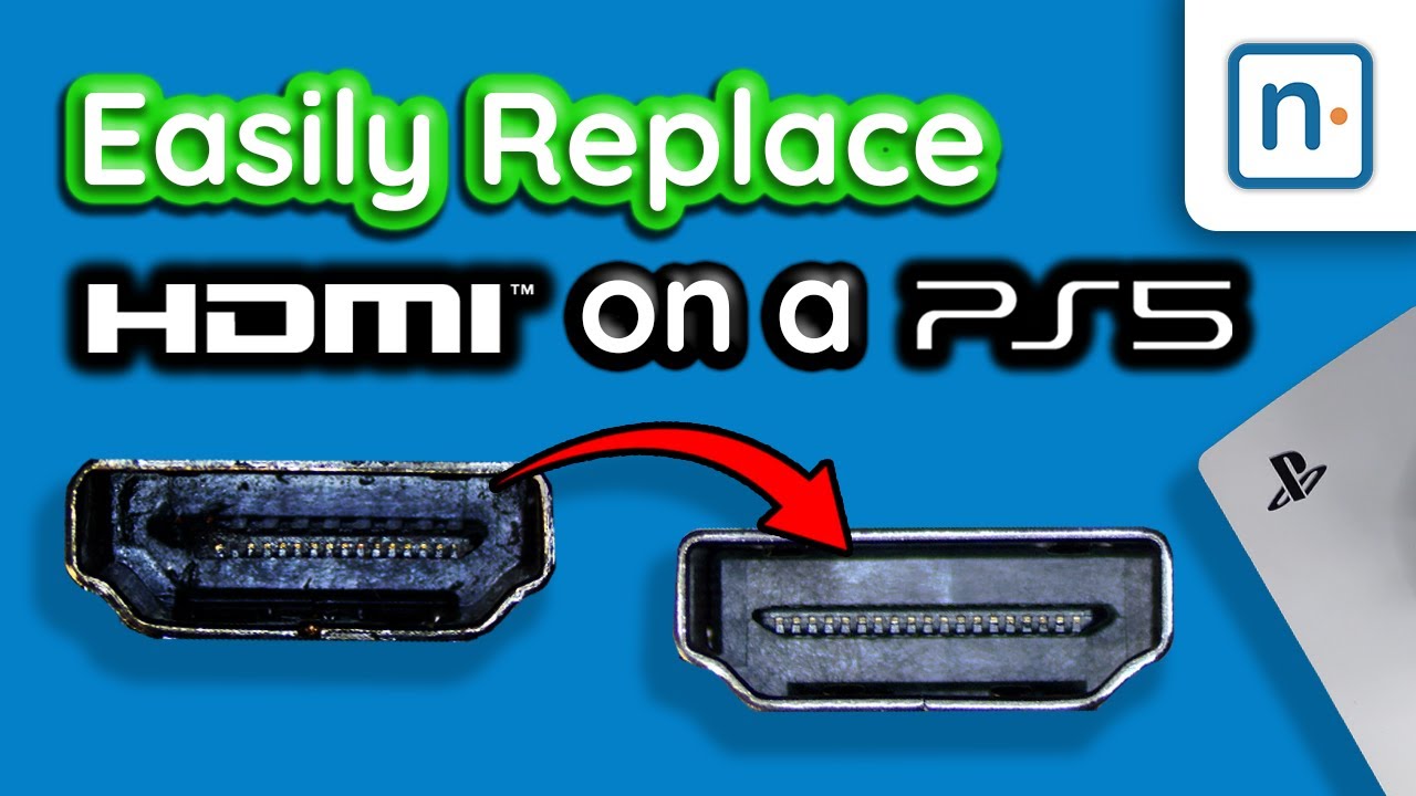 Как профессионально заменить порты HDMI на PS5