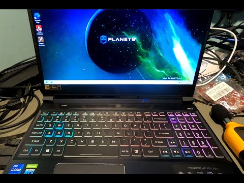 Testing the Acer Predator Helios 300 PH315-54-760S Gaming Laptop