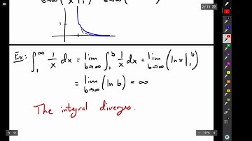 Improper Integrals - Infinite Intervals