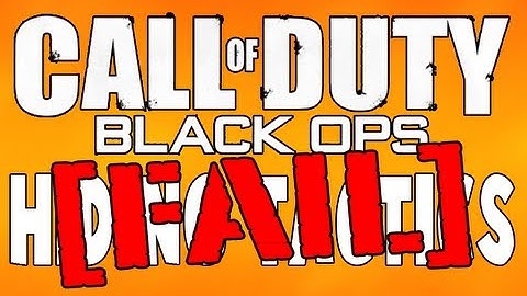 Black Ops - Hiding Tactics FAIL #3 (Enemy SR71 Incoming!)