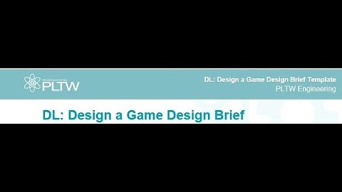 1.1.5 Design a Game Design - Step 1