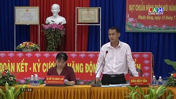 Cần Đước: Ban chỉ đạo NTM tỉnh phúc tra xã Phước Đông đạt chuẩn nông thôn mới nâng cao | LONG AN TV