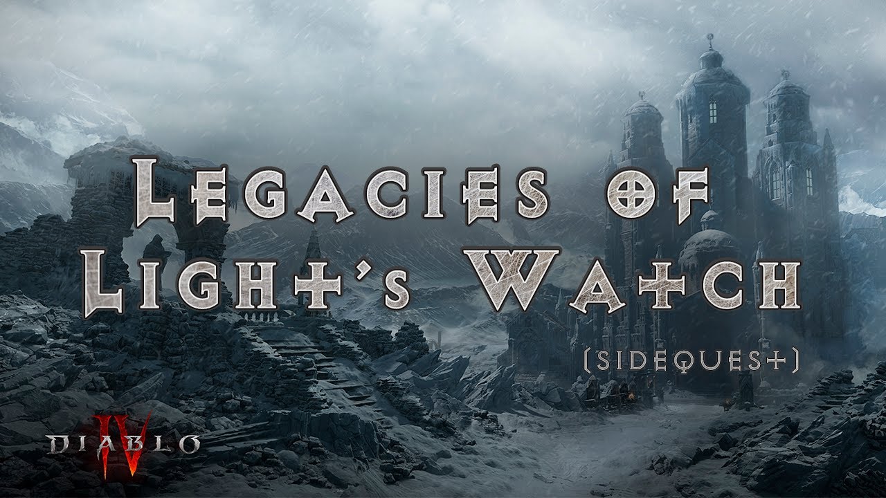 Diablo IV (beta) - Legacies of Light's Watch | Side Quest