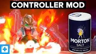 Salty Rage Quit Controller Mod (Smash Bros, Overwatch, League of Legends)