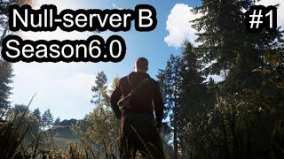 【RUST】ワイプダッシュ(7.5時間遅刻)!! Null-server B Season6.0【PVEソロ生活1日目】