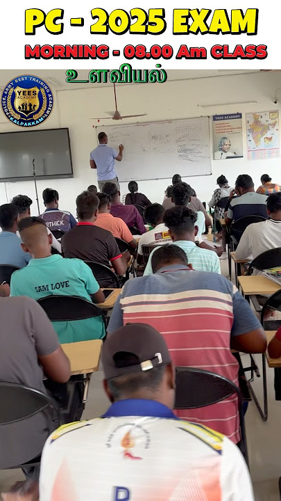 PC EXAM 2025 MORNING REASONING CLASS YEES ACADEMY KALPAKKAM