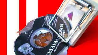 Justin Bieber CD Vs Rat-trap. Rat-trap wins.