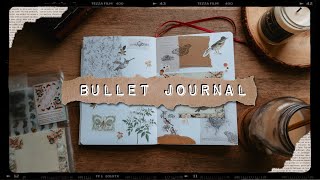 Full Plan with Me || April Bullet Journal Set-up, Vintage Spring Bird Theme News