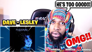 UK WHAT UP🇬🇧!! THIS WAS LIKE WATCHING A MOVIE!! Lesley - Dave feat. Ruelle Lyrics (REACTION)