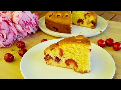 Vidéo: Gâteau Aux Cerises à Pâte Rapide