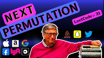 Next Permutation: 31 - array interview @ google, apple, amazon, facebook, uber, microsoft, tik tok