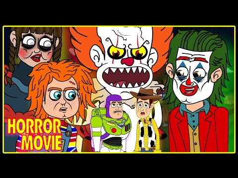 Horror Animation Compilation 1 W Joker Pennywise Chucky Annabelle AND MORE 
