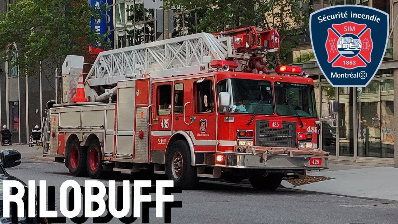 Montreal l Responses & Clips of emergency vehicles that I didn't post. [2025]