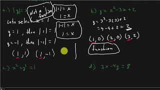 College Algebra - Functions
