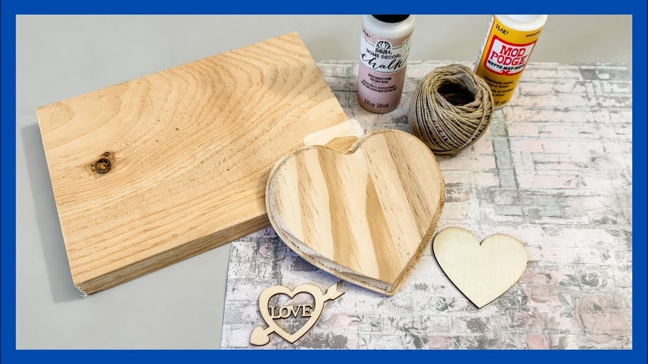 Декор в виде сердечек своими руками || Поделки ко Дню святого Валентина || Всего одна быстрая под...