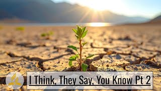 "I Think, They Say, You Know Pt 2" - Nick Mazariegos