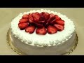 Recette de Gâteau aux Fraises - cake éponge