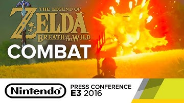 Stealth and Combat Official E3 2016 Gameplay - The Legend of Zelda: Breath of the Wild