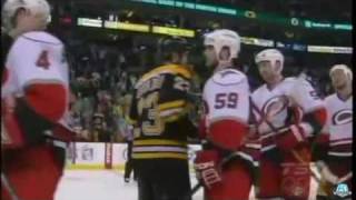 Carolina Hurricanes Vs. Boston Bruins - Game 7 Overtime Winner! Scott Walker Scores!
