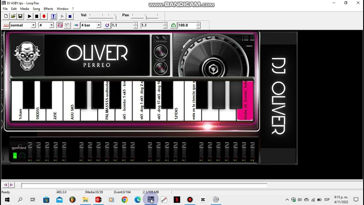 el satanas, king night , el salomon  y el entrompe africano PERREO LOOP TRAX DJ ASBY