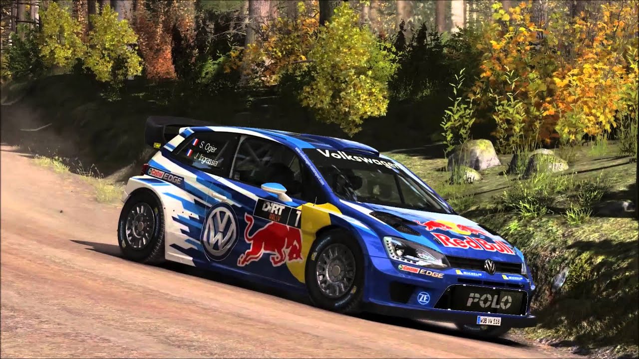 Dirt Rally - VW Polo R WRC - Finlandia/Kailajarvi - YouTube