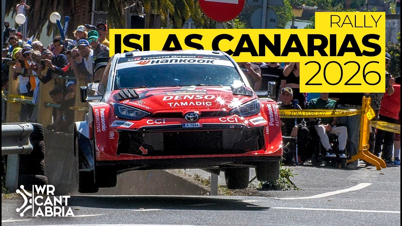 WRC Rally Islas Canarias - Rally of Spain 2026 | Jumps, Show & Max Attack