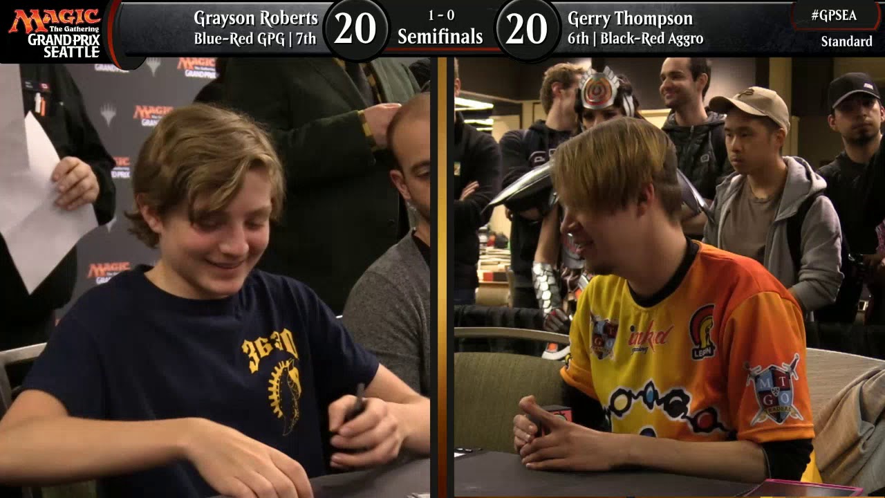Magic the Gathering GP Seattle 2018 Semifinals Standard