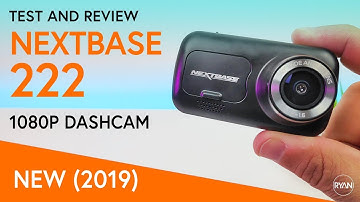 NEXTBASE 222 Dash Cam REVIEW -  NEW NEXTBASE SERIES 2 1080p DASHCAM (2019)