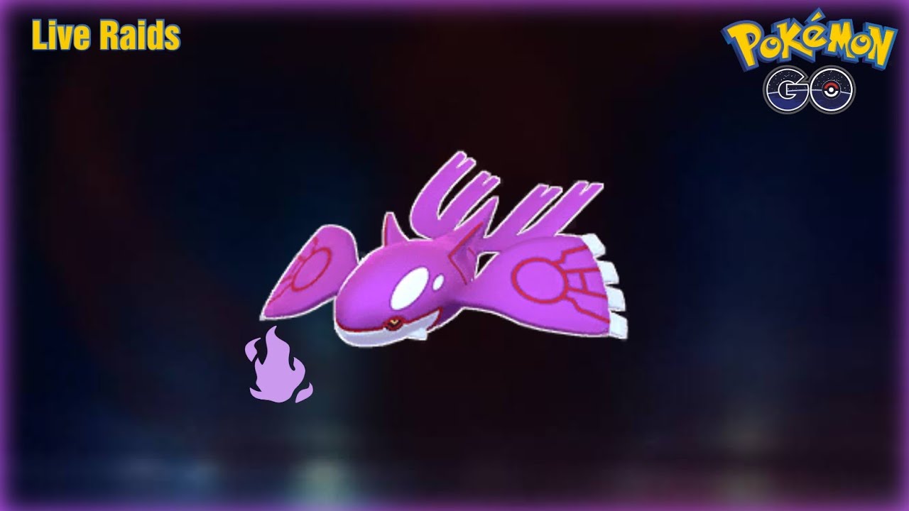 Pokémon GO: 10 Shadow Kyogre Raid Su Richiesta! (15-17 Agosto) - Accesso Remoto