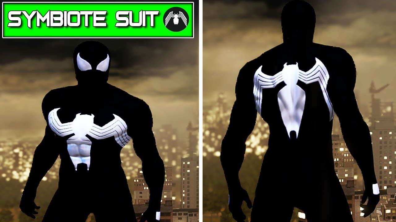 Эмэйзинг спайдер мэн симбиот. Spider man shattered dimensions костюмы. Spider man web of shadows spider carnage. Человек паук игра ремастер. Мод на костюм симбиота.