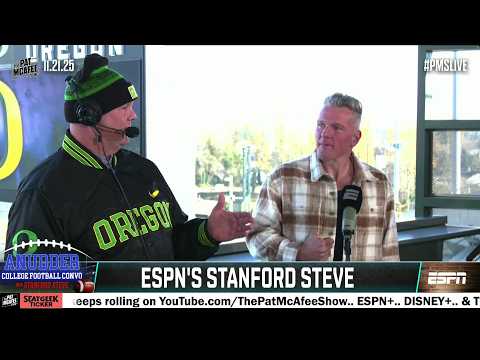 Stanford Steve on Oregon, CFP rankings + Lane Kiffin to LSU or Florida chatter | The Pat McAfee Show
