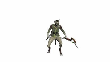 3D ARPG Kristala: Swap Shield for Staff Animation