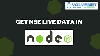 How to get Live NSE data in Nodejs