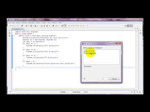 Java ile Programlamaya Giriş   Ders 8  Switch Komutu