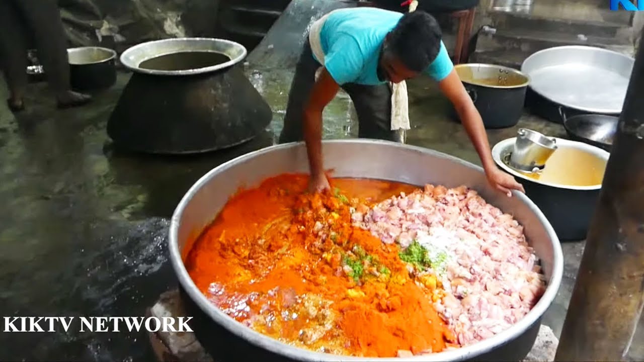 Amazing Chicken Cusine Making For 500 People | Indian Street Food | KikTV Network | E6