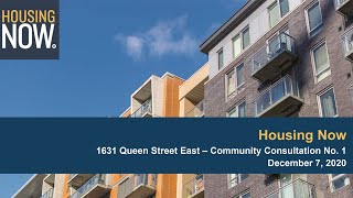 Housing Now - 1631 Queen St E - CCM1 Recording