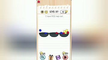 Brain Test Level 227 i have ocd help me