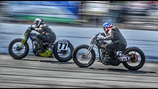 Billy Lane Harley-Davidson WR Crash Daytona Bike Week Sons of Speed Vintage Motorcycle Racing Prep