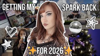 ☆ Getting My Spark Back for 2026 ✨ | Vision Board, Room Makeover, New Habits, Self Care ☆