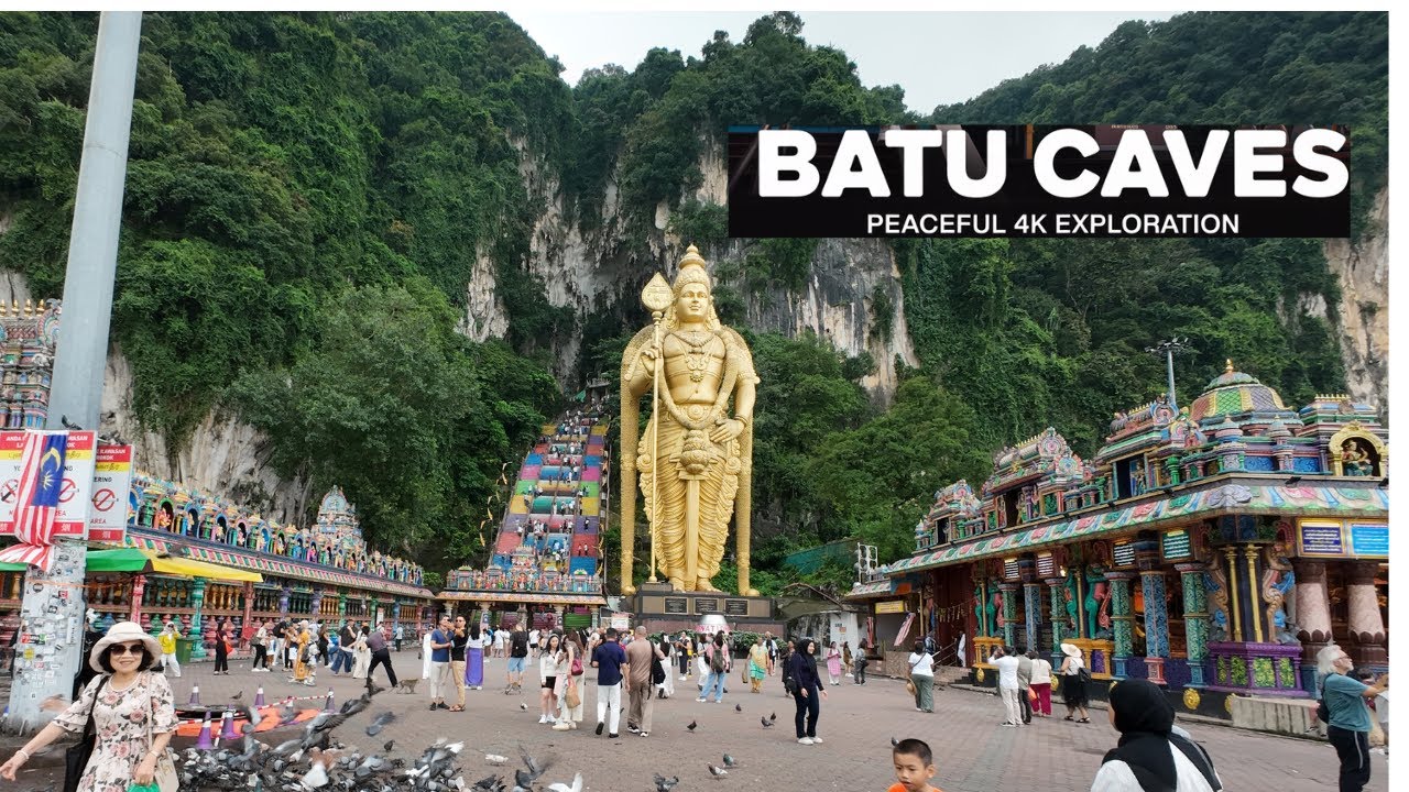 Batu Caves | A Silent Exploration in 4K | Hidden Beauty of Malaysia | Malaysia 🇲🇾 