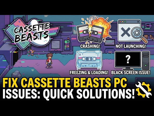 Fix Cassette Beasts Crashing, Not Launching, Freezing & Loading