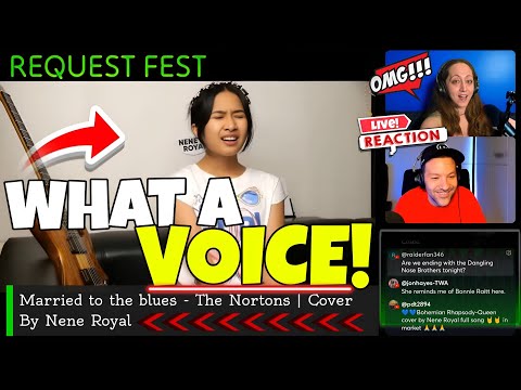 WHAT A VOICE! NENE ROYAL - Married to the blues - The Nortons | Cover