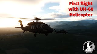DCS World: First Flight in UH-60 Helicopter