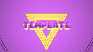 2D Intro Template | Customizable Colors